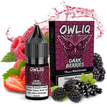 OWLIQ Nikotinsalz - Dark Berries